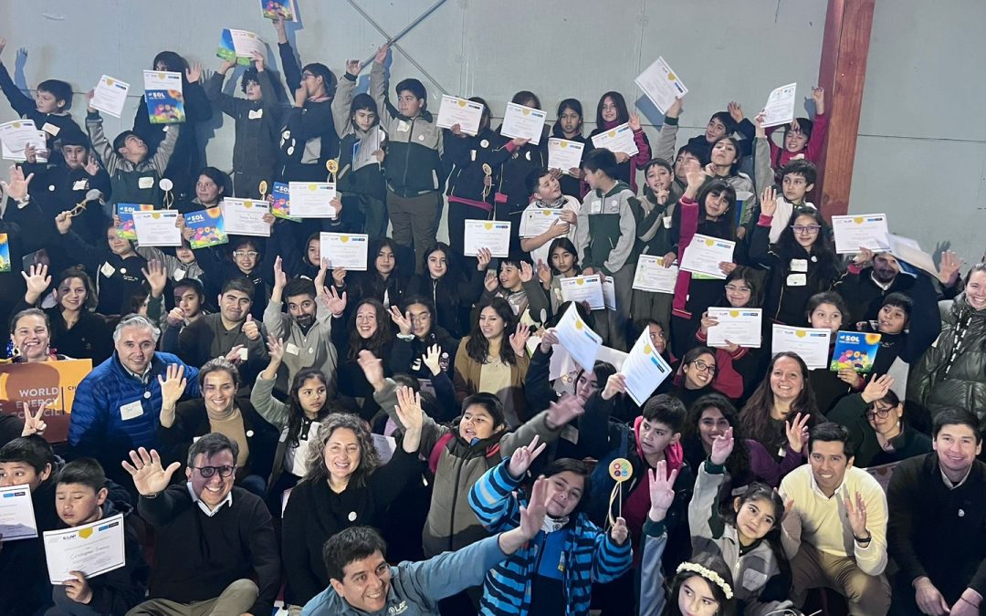 Escolares de Melipeuco aprendieron de energías renovables con el programa “Kids in Energy” de WEC Chile